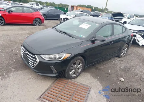 2017 Hyundai Elantra Se из США, поврежденный, VIN KMHD84LF6HU106258